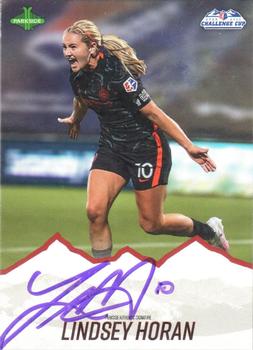 2020 Parkside NWSL Challenge Cup - Signature Series Autograph #SS-LH Lindsey Horan Front