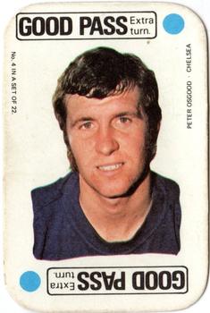1972-73 A&BC Football Card Game #4 Peter Osgood Front