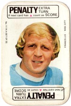 1972-73 A&BC Football Card Game #11 Francis Lee Front