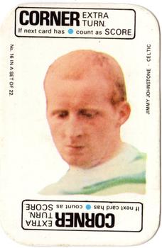1972-73 A&BC Football Card Game #16 Jimmy Johnstone Front