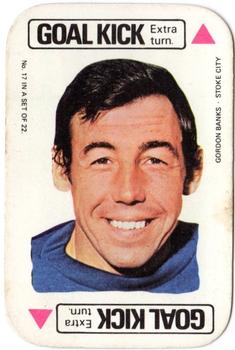 1972-73 A&BC Football Card Game #17 Gordon Banks Front