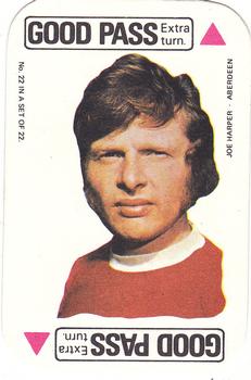 1972-73 A&BC Football Card Game #22 Joe Harper Front