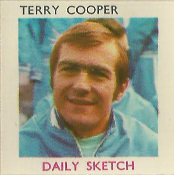 1969-70 Daily Sketch World Cup Transfers #NNO Terry Cooper Front
