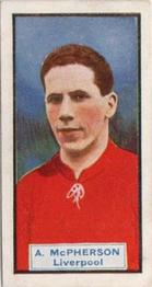 1930 D.C. Thomson Footballers and Cars #5 Archie McPherson Front