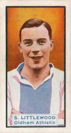 1930 D.C. Thomson Footballers and Cars #22 Stewart Littlewood Front