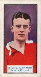 1930 D.C. Thomson Footballers and Cars #24 Alex Jackson Front