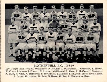 1958-59 Fleetway Football Teams #NNO Motherwell Team Group Front