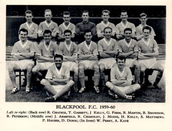 1959-60 Fleetway Football Teams #NNO Blackpool F.C. Front