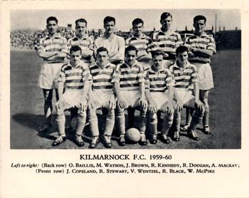 1959-60 Fleetway Football Teams #NNO Kilmarnock Team Group Front