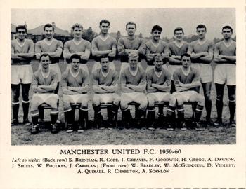 1959-60 Fleetway Football Teams #NNO Manchester United F.C. Front