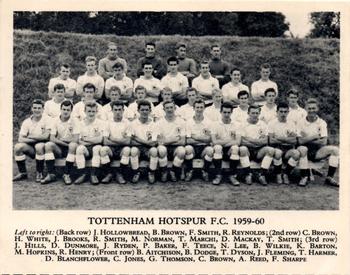 1959-60 Fleetway Football Teams #NNO Tottenham Hotspur F.C. Front