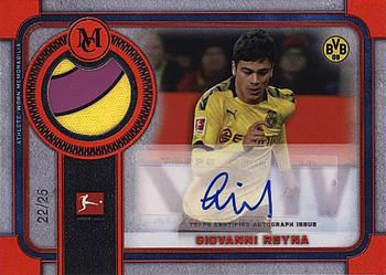2019-20 Topps Museum Collection Bundesliga - Museum Autograph Relics Ruby #MAR-GR Giovanni Reyna Front