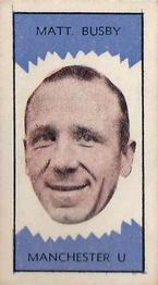 1959 Clevedon Confectionery Football Club Managers #20 Matt Busby Front