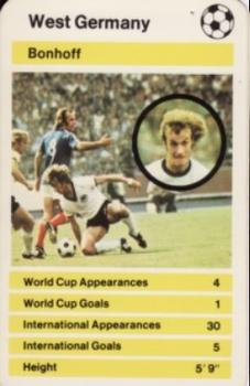 1978-79 Top Trumps World Cup '78 #NNO Rainer Bonhof Front