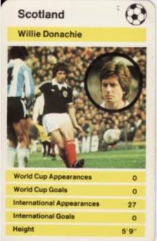 1978-79 Top Trumps World Cup '78 #NNO Willie Donachie Front