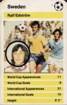 1978-79 Top Trumps World Cup '78 #NNO Ralf Edstrom Front