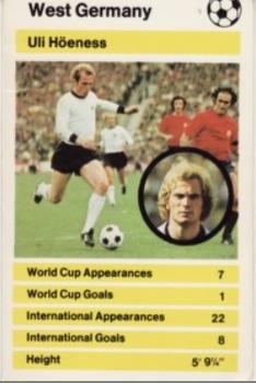 1978-79 Top Trumps World Cup '78 #NNO Uli Hoeness Front