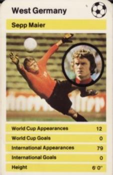 1978-79 Top Trumps World Cup '78 #NNO Sepp Maier Front