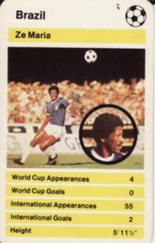 1978-79 Top Trumps World Cup '78 #NNO Ze Maria Front