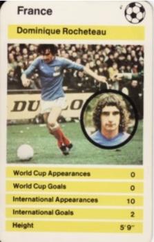 1978-79 Top Trumps World Cup '78 #NNO Dominique Rocheteau Front