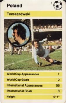 1978-79 Top Trumps World Cup '78 #NNO Jan Tomaszewski Front