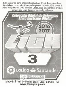 2016-17 Panini LaLiga Santander Stickers (Brazil) #3 Juanfran Back