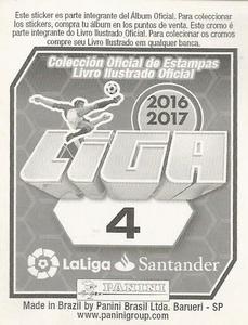 2016-17 Panini LaLiga Santander Stickers (Brazil) #4 Sime Vrsaljko Back
