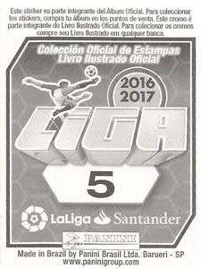 2016-17 Panini LaLiga Santander Stickers (Brazil) #5 Jose Maria Gimenez Back