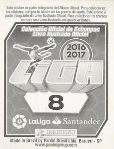 2016-17 Panini LaLiga Santander Stickers (Brazil) #8 Filipe Luis Back