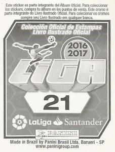 2016-17 Panini LaLiga Santander Stickers (Brazil) #21 Team Photo (2) Back