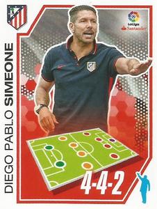 2016-17 Panini LaLiga Santander Stickers (Brazil) #26 Diego Pablo Simeone Front