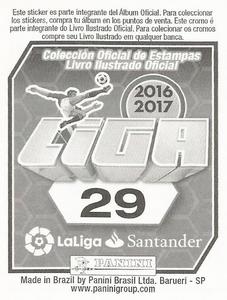 2016-17 Panini LaLiga Santander Stickers (Brazil) #29 Stefan Savic Back