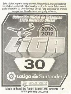 2016-17 Panini LaLiga Santander Stickers (Brazil) #30 Diego Godin Back