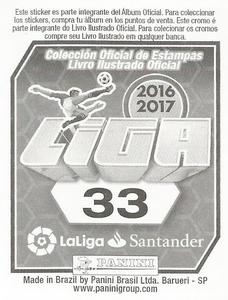 2016-17 Panini LaLiga Santander Stickers (Brazil) #33 Koke Back