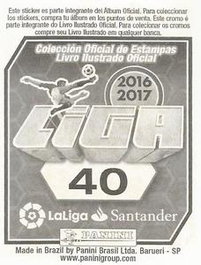 2016-17 Panini LaLiga Santander Stickers (Brazil) #40 Sergi Roberto Back