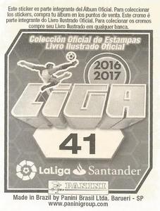 2016-17 Panini LaLiga Santander Stickers (Brazil) #41 Javier Mascherano Back