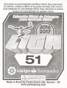 2016-17 Panini LaLiga Santander Stickers (Brazil) #51 Arda Turan Back