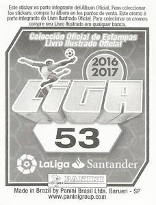 2016-17 Panini LaLiga Santander Stickers (Brazil) #53 Luis Suarez Back