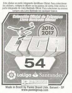 2016-17 Panini LaLiga Santander Stickers (Brazil) #54 Paco Alcacer Back