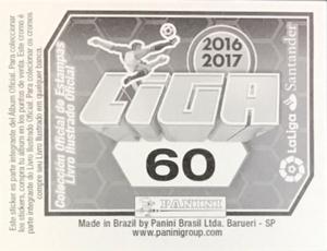 2016-17 Panini LaLiga Santander Stickers (Brazil) #60 Lionel Messi Back