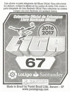 2016-17 Panini LaLiga Santander Stickers (Brazil) #67 Javier Mascherano Back