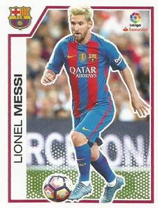 2016-17 Panini LaLiga Santander Stickers (Brazil) #72 Lionel Messi Front