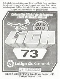 2016-17 Panini LaLiga Santander Stickers (Brazil) #73 Luis Suarez Back
