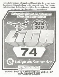 2016-17 Panini LaLiga Santander Stickers (Brazil) #74 Neymar Jr Back