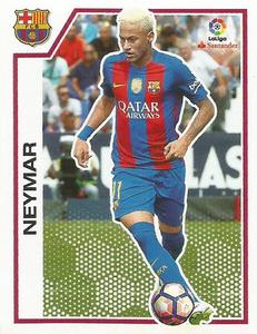 2016-17 Panini LaLiga Santander Stickers (Brazil) #74 Neymar Jr Front