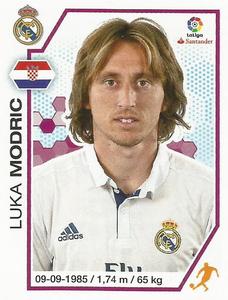 2016-17 Panini LaLiga Santander Stickers (Brazil) #85 Luka Modric Front