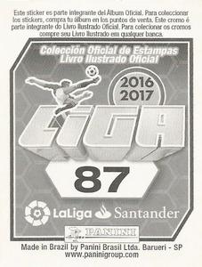2016-17 Panini LaLiga Santander Stickers (Brazil) #87 Isco Back