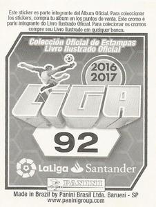 2016-17 Panini LaLiga Santander Stickers (Brazil) #92 Cristiano Ronaldo Back