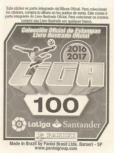 2016-17 Panini LaLiga Santander Stickers (Brazil) #100 Zinedine Zidane Back