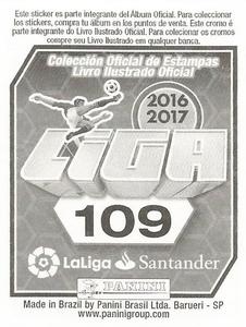2016-17 Panini LaLiga Santander Stickers (Brazil) #109 Gareth Bale Back